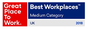 Powerforce recognised as one of the  UK’s Best Workplaces™ in 2018