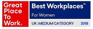 We have been recognised as one of 2018’s Best Medium Workplaces for Women™